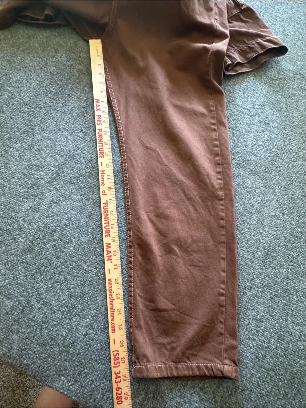 Free People Marci Coverall Utility Jumpsuit Brown Cotton Workwear Cargo Large
